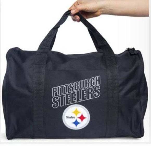 SOLD OUT!  NWT  PITTSBURGH STEELERS duffle bag - Picture 2 of 6